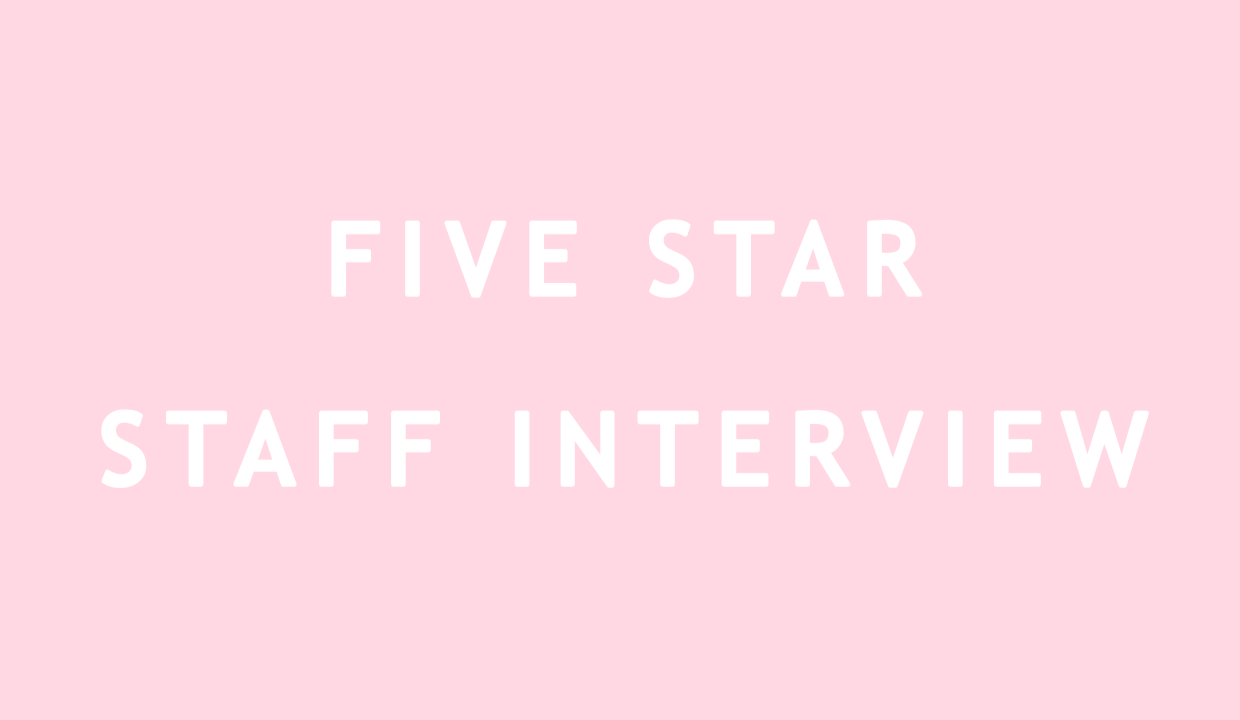 《Recruit Contents》Staff  interview
